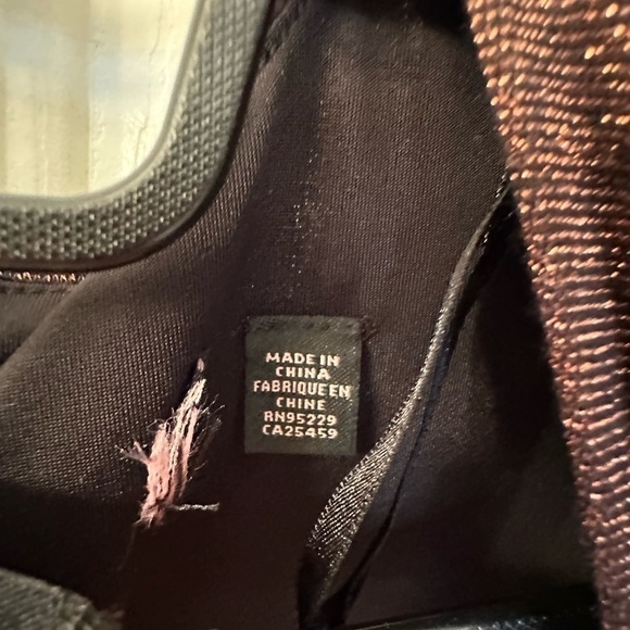 Ted Baker Dafney Metallic Long Sleeve Midi Dress 4 Us M $295 Twist Copper Brown - Picture 5 of 13